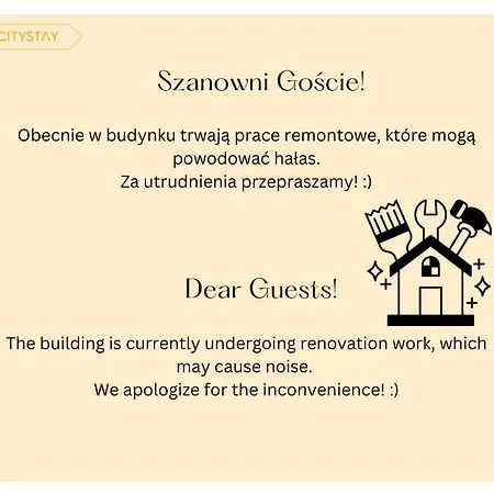 Citystay Przytulne Blisko Motlawy Apartamento *